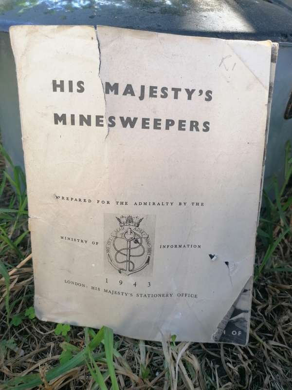 His Majestys Minesweepers - Ministry of Information paperback 1943 sadly not complete