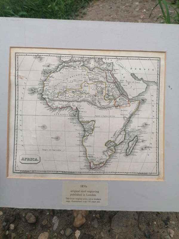 1830`s original steel engraving published in London.  The is an original print, not a modern copy.