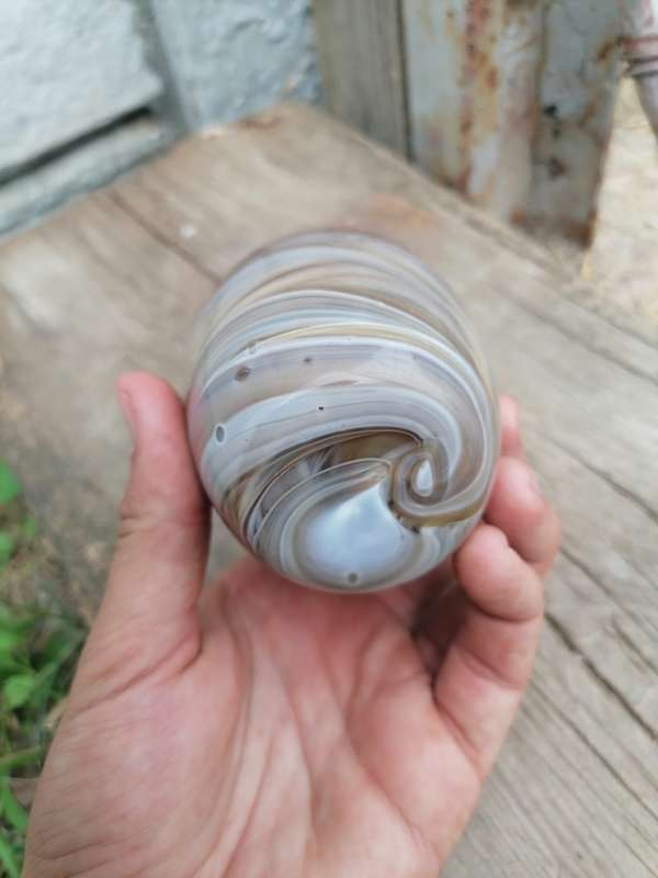 Glass art drinking glass