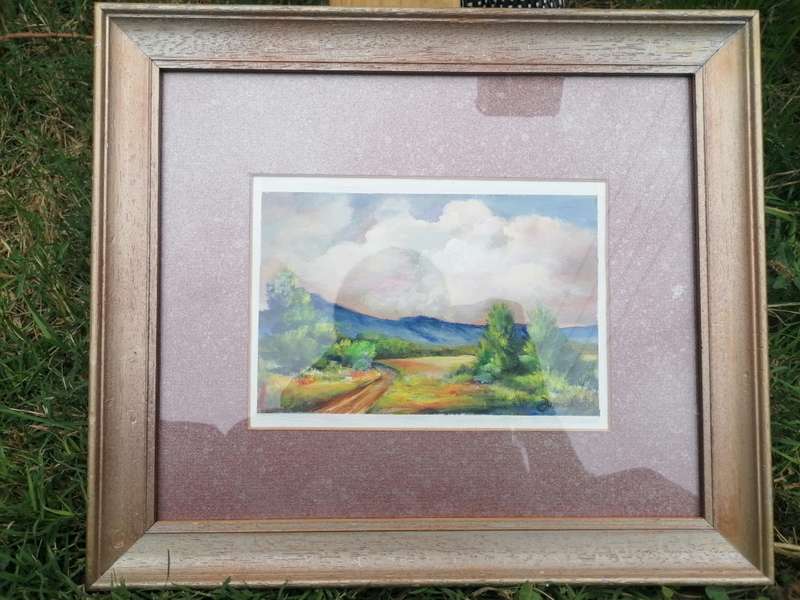 Lovely small framed painting