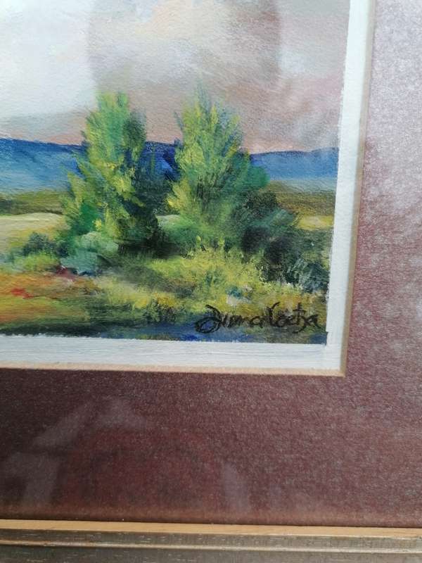 Lovely small framed painting