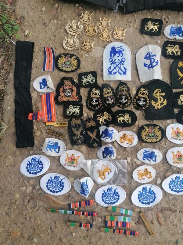 Large collection of south african navy stuff. As per picture