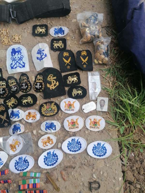 Large collection of south african navy stuff. As per picture