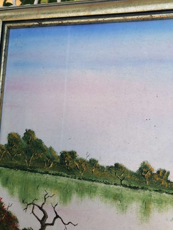 Lovely painting by P. Marais
