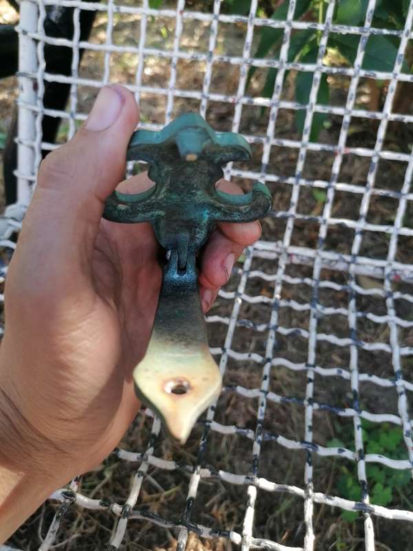 Vintage Fleur De Lis Door Knocker