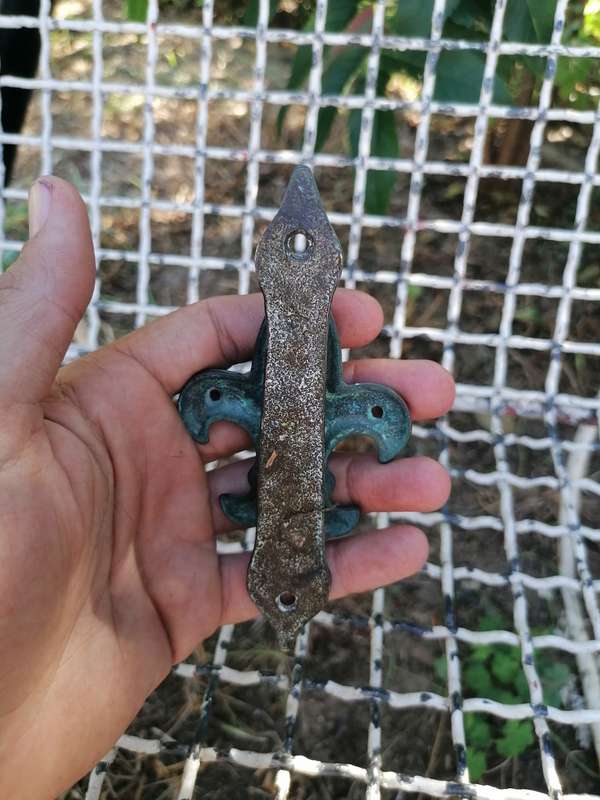 Vintage Fleur De Lis Door Knocker