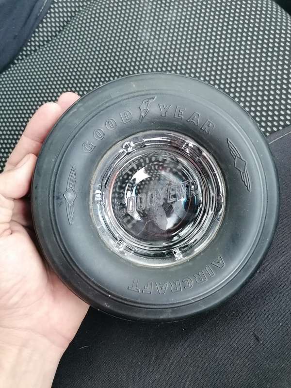 Very collectable Goodyear Tyre ashtray
