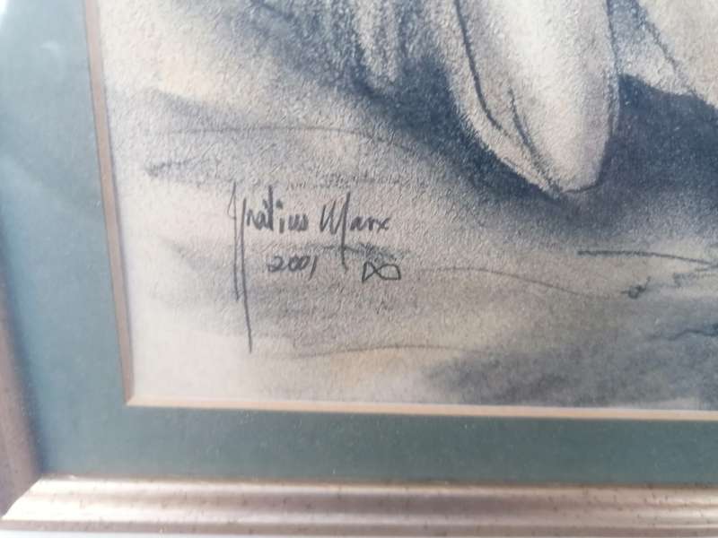 Original Ignatius Marx drawing