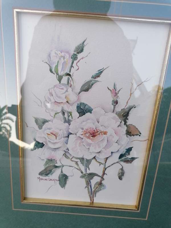 Lovely framed painting by Marlon langton