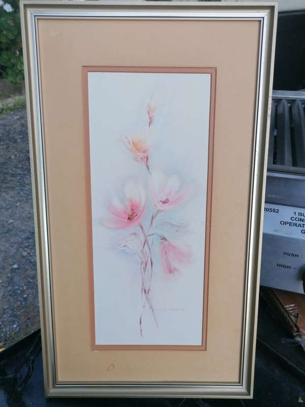Original framed painting by Marita Meyer