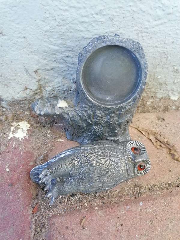 Royal Selangor pewter owl