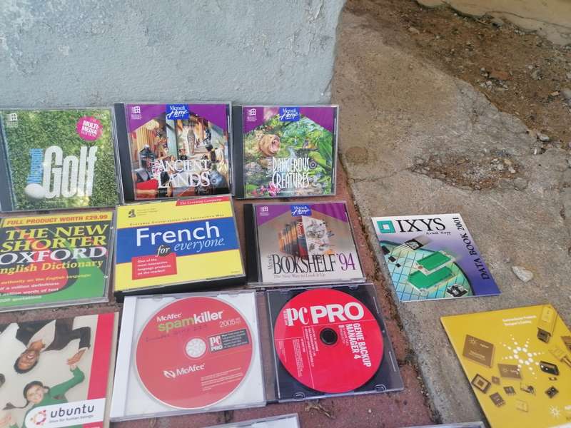 Huge collection of vintage computer software