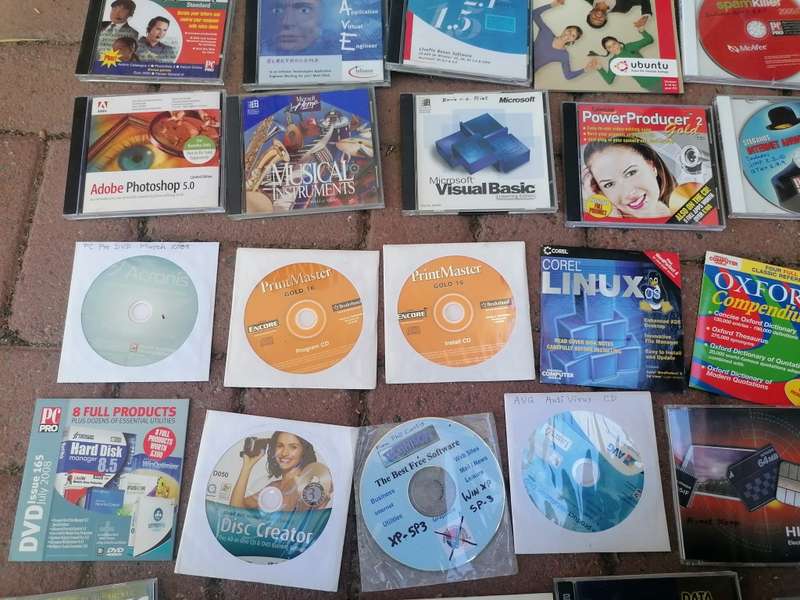 Huge collection of vintage computer software