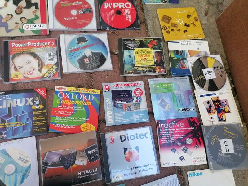 Huge collection of vintage computer software