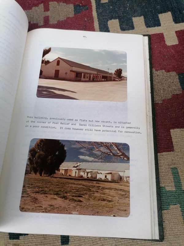 The role if small towns in the central karoo with Sutherland as a case study by p. G mons