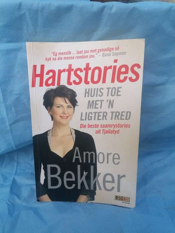 Hartstories. Huis toe met `n ligter tred. Amore Bekker. Saamrystories uit Tjailatyd.