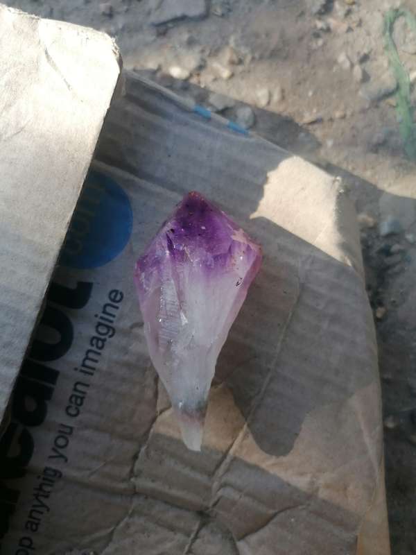 Purple crystal