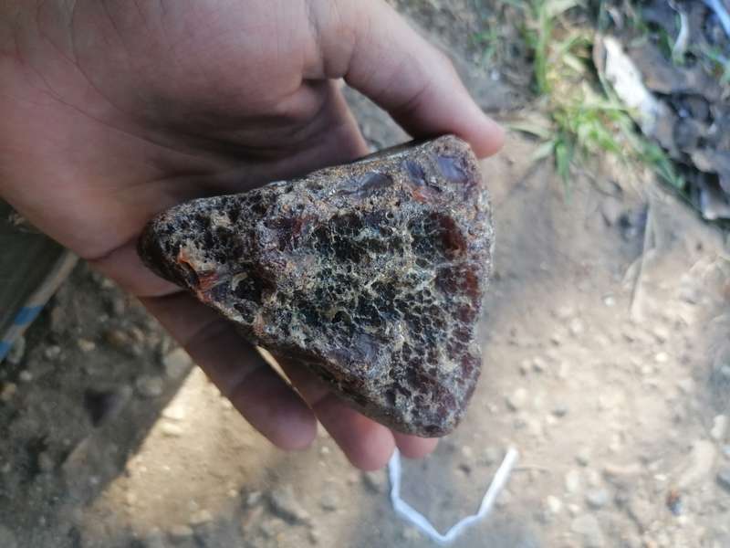Interesting rock stone