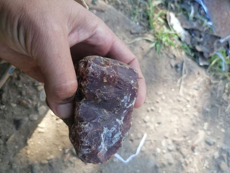 Interesting rock stone