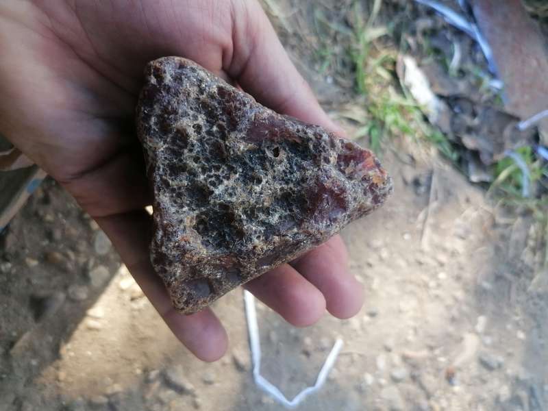 Interesting rock stone
