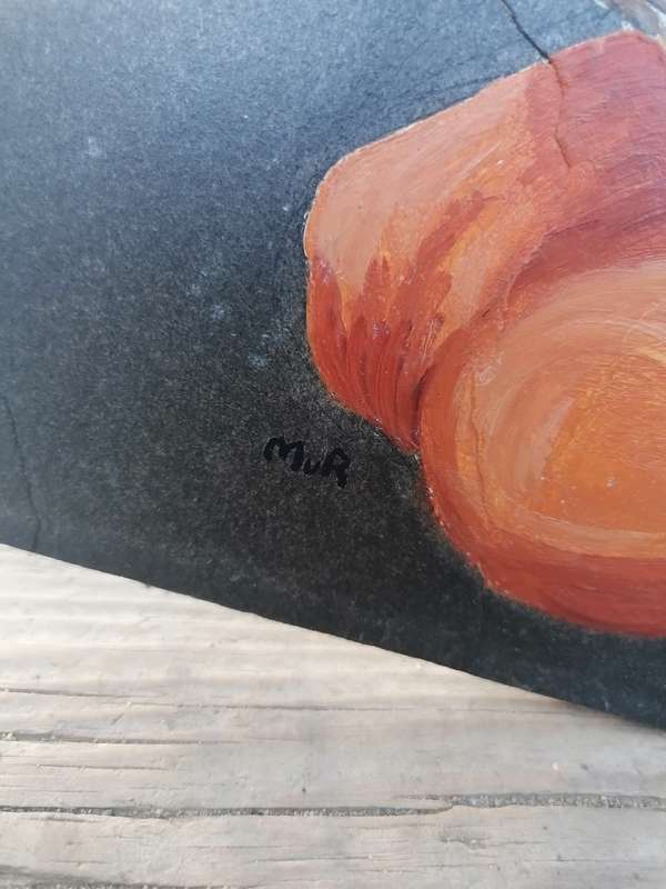 african painting on rock