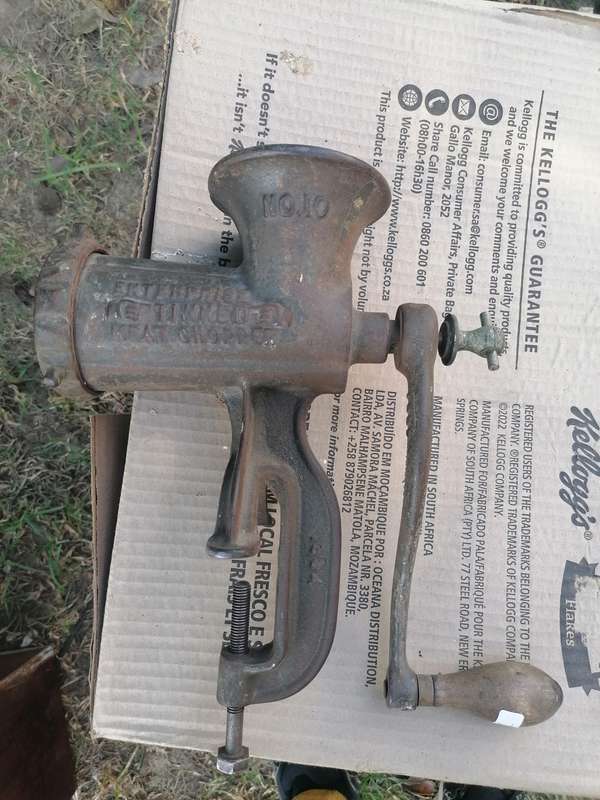 Vintage size 10 Meat Mincer
