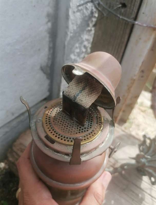 Old oil ship wall lamp