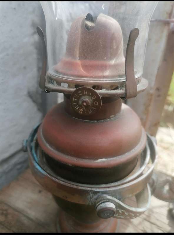 Old oil ship wall lamp
