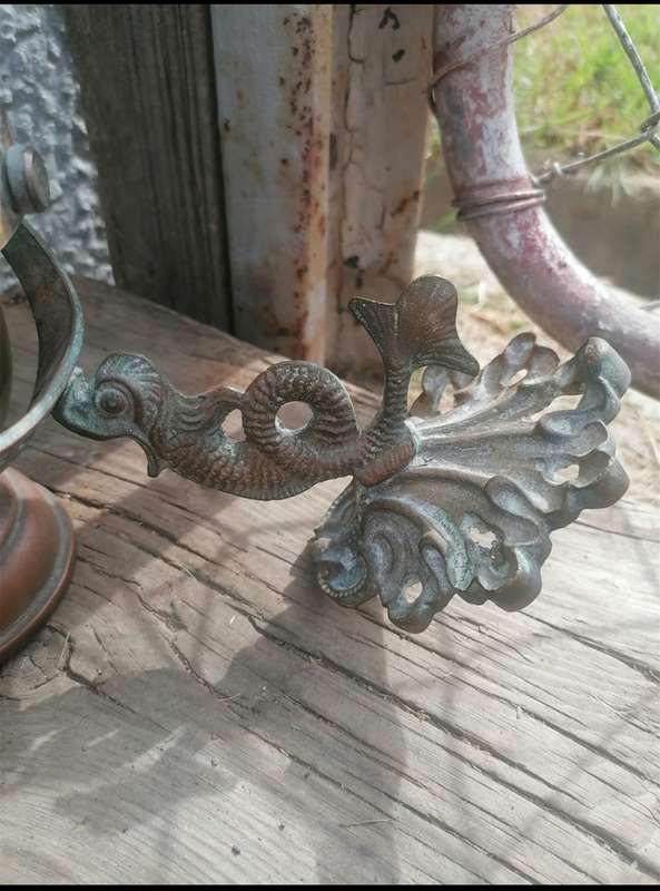 Old oil ship wall lamp