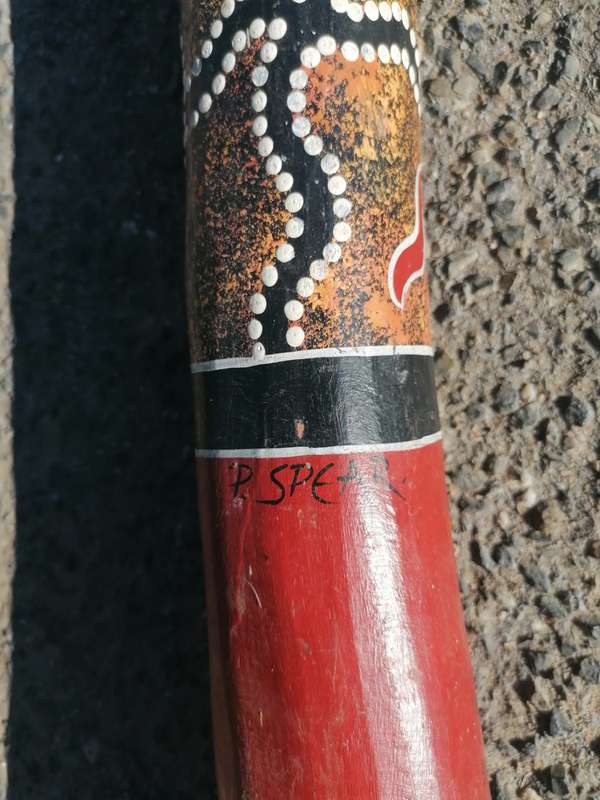 Australian Signed didgeridoo