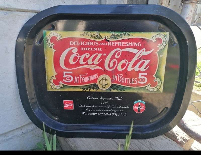 1995 coca cola tray