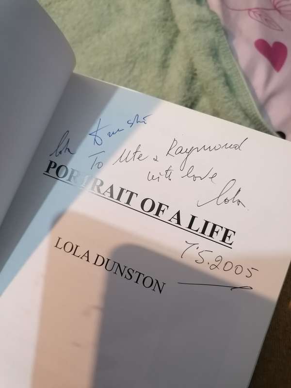 Dunston, Lola .. Portrait of a Life signed copy