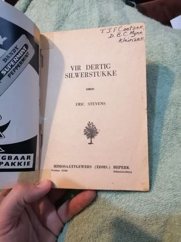 Oupa reeks 8 - Vir dertig silwerstukke - Eric Stevens