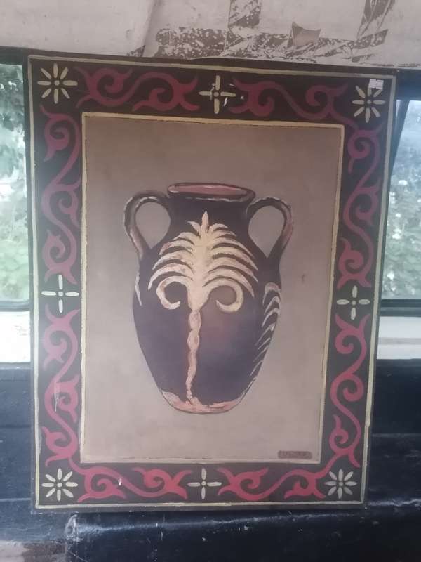 Canvas painting