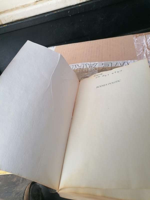 Bodies politic Book by Michiel Heyns