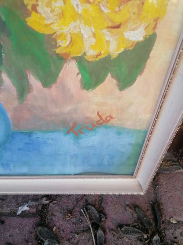teresa truda framed painting