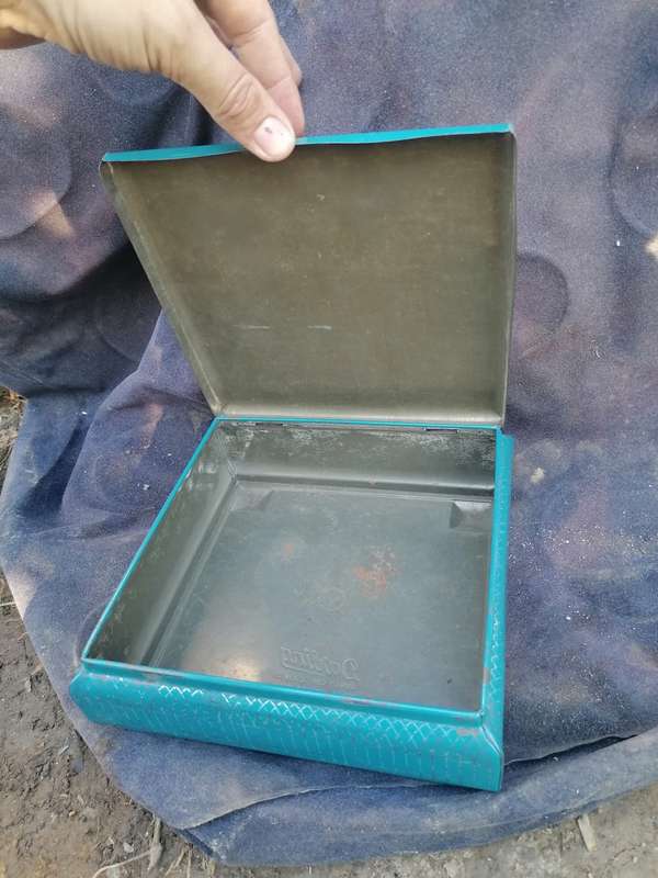 Vintage Darling western Germany tin