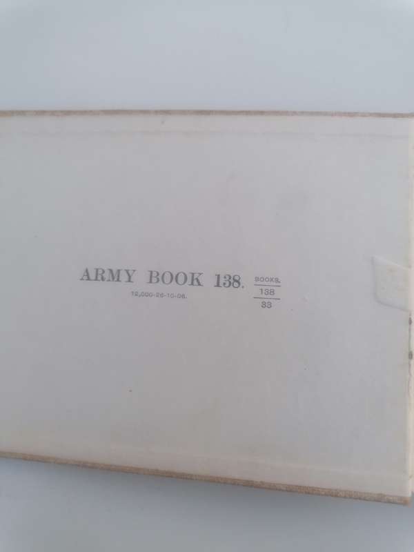 ARMY BOOK 138