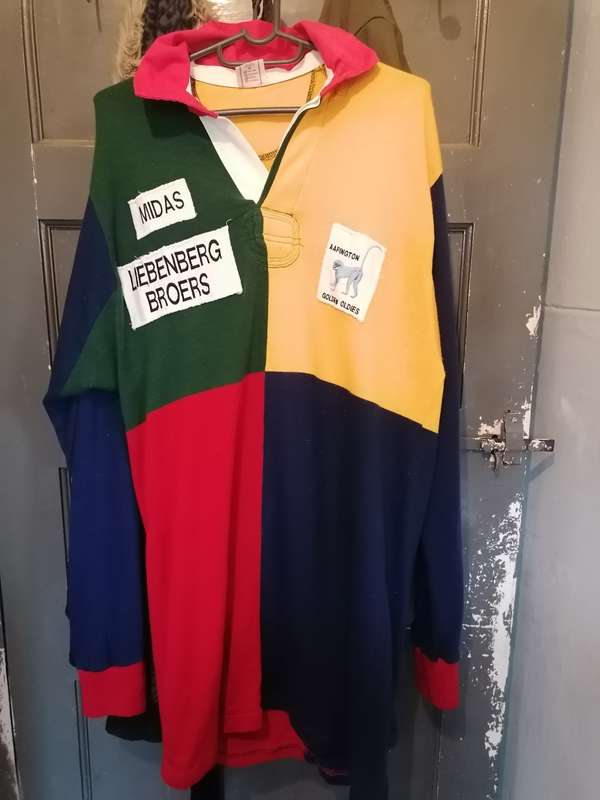 Aapington golden oldies rugby jersey