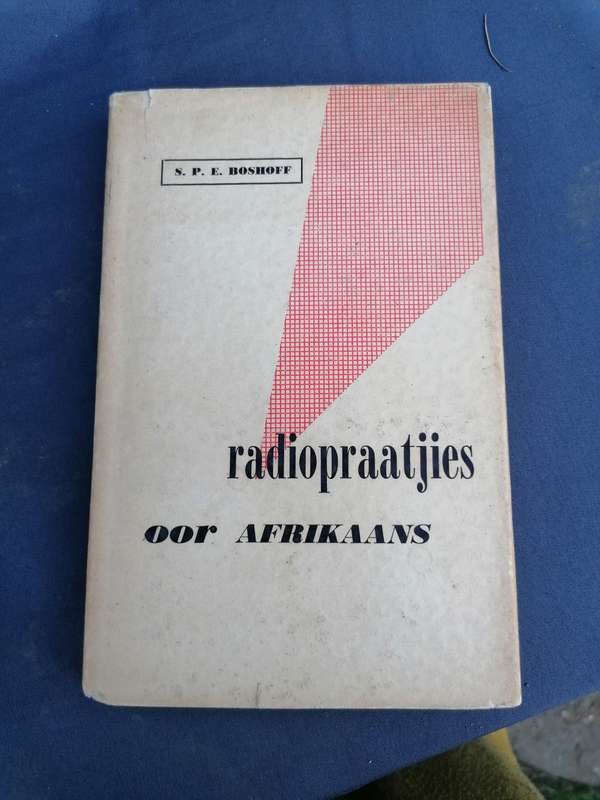 RADIOPRAATJIES OOR AFRIKAANS - S P E BOSHOFF