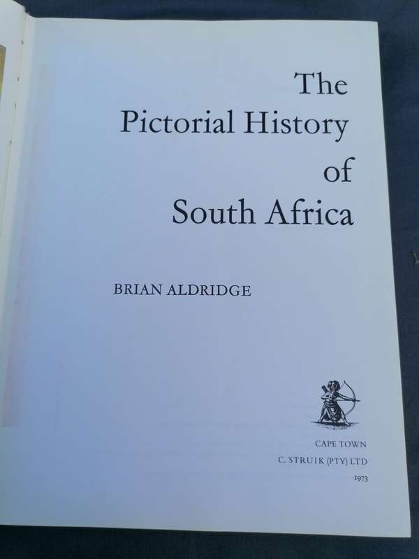 The pictorial history of South Africa by Brian Aldridge