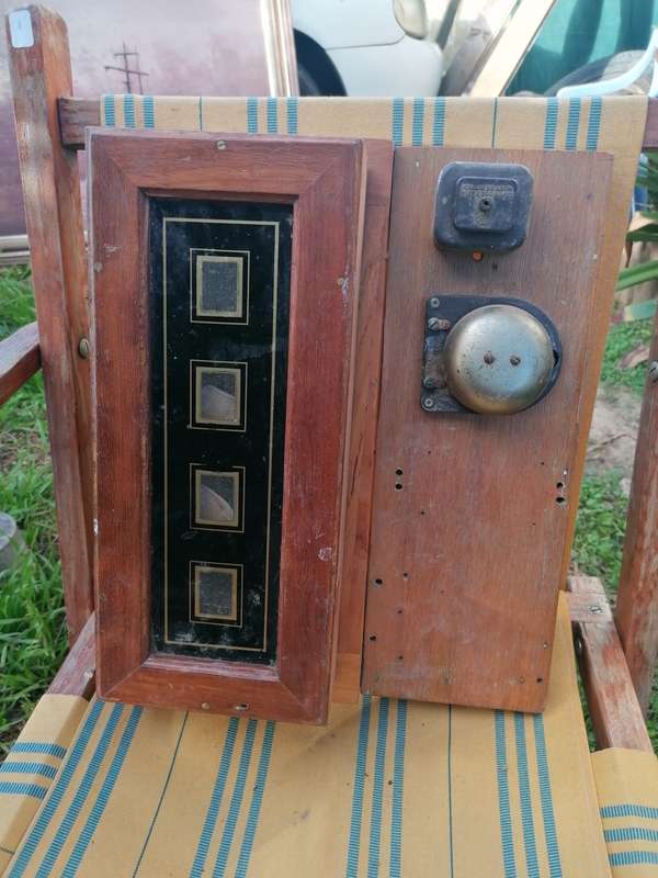 Vintage Room Service Butler`s Bell
