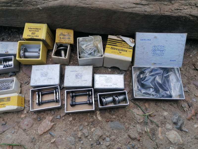 Simplex projector parts