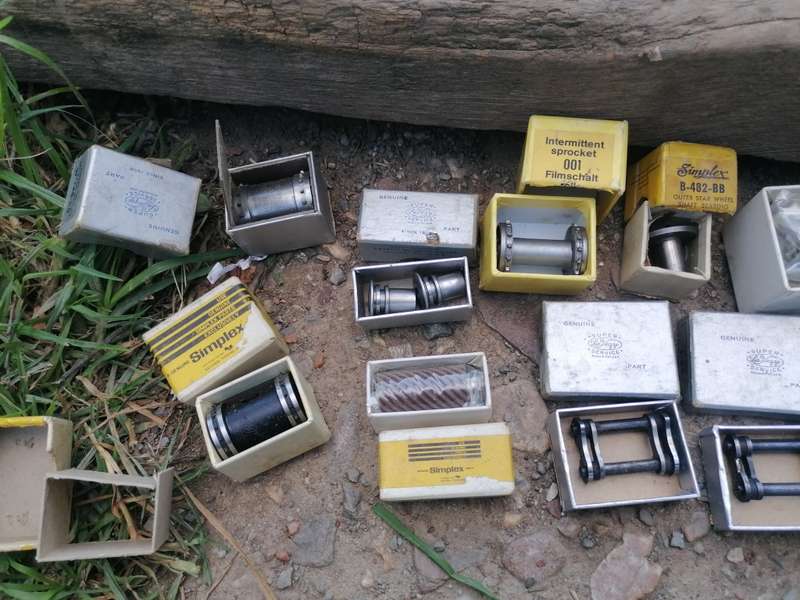 Simplex projector parts
