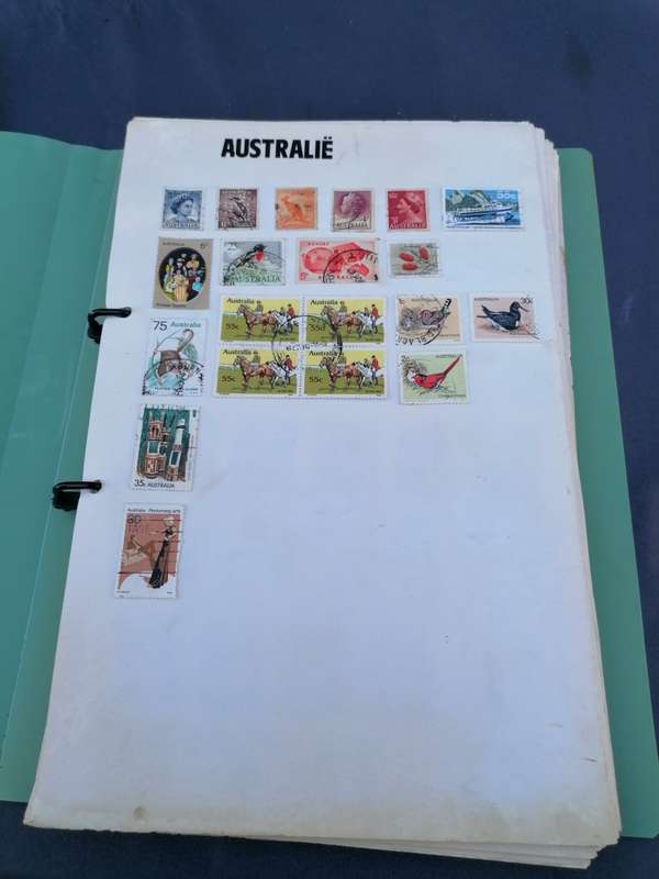 Small stamp collection
