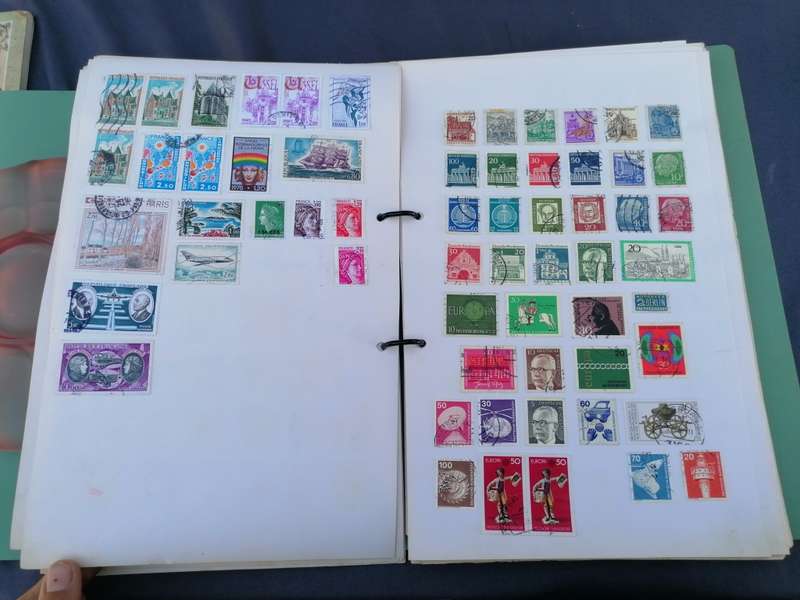 Small stamp collection