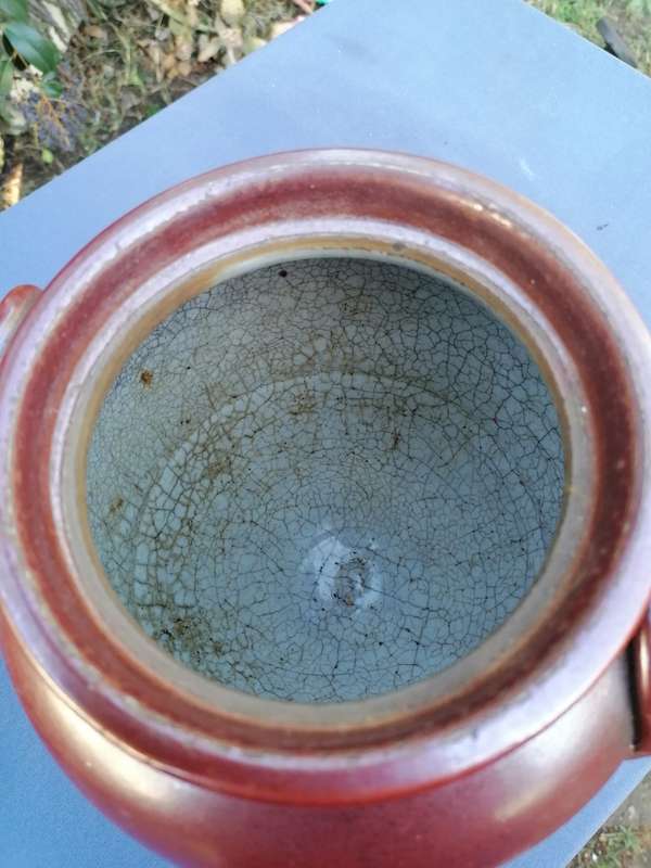 Lovely condition 1800s Derbyshire Stoneware Pottery Jar