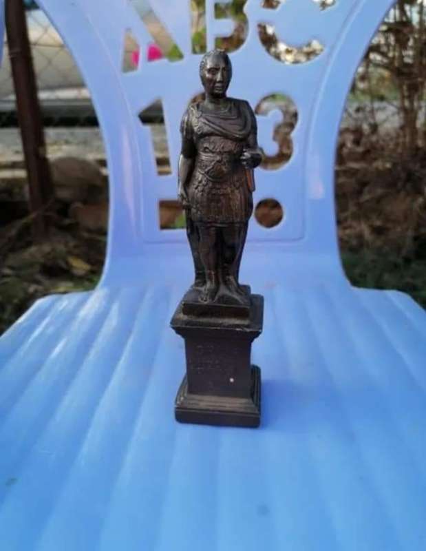 SPQR Civlio Metal Miniature Julius Caesar Statue