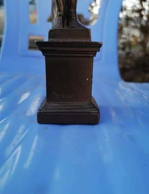 SPQR Civlio Metal Miniature Julius Caesar Statue