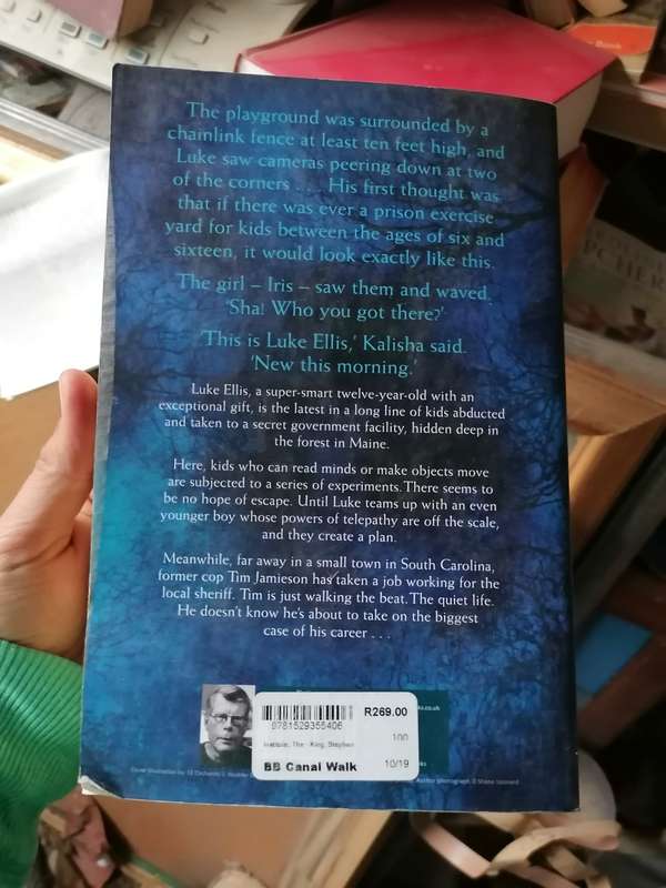 Stephen King the institute